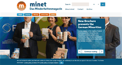 Desktop Screenshot of minet-tv.com